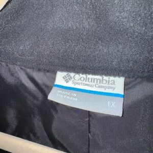 Columbia Black Vest 1X